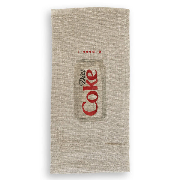 I Need a Diet Coke: Dishtowel - No Words