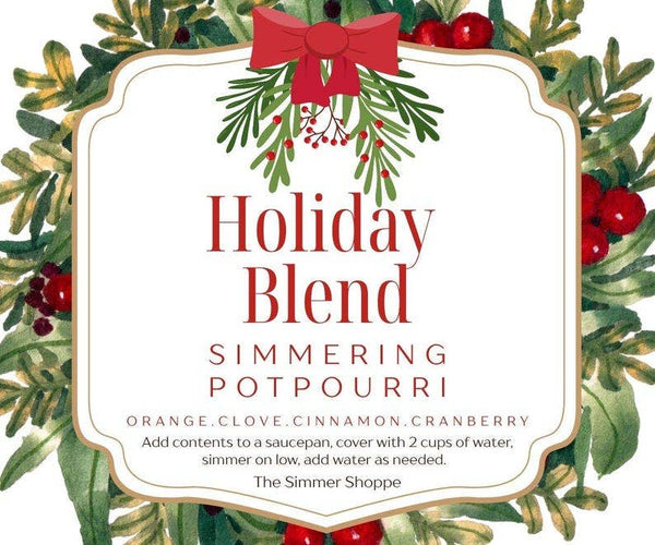 Holiday Stovetop Potpourri Simmer Kit | Cranberry, Orange & Cinnamon | Christmas Morning