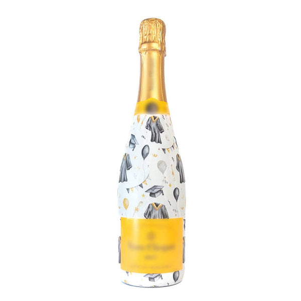 Beau Bottles Black and Gold Graduation - Champagne Collection