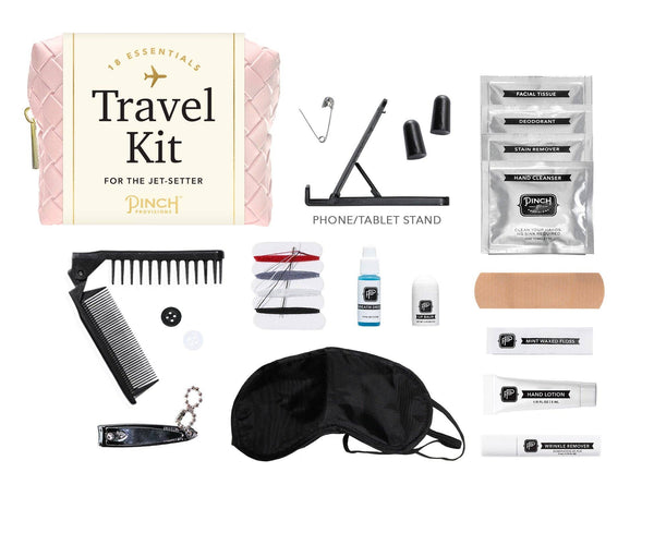 Woven Travel Kit: Ivory