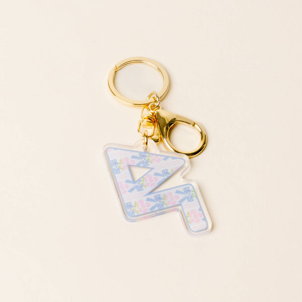 Sorority Acrylic Keychain Alpha Chi Omega