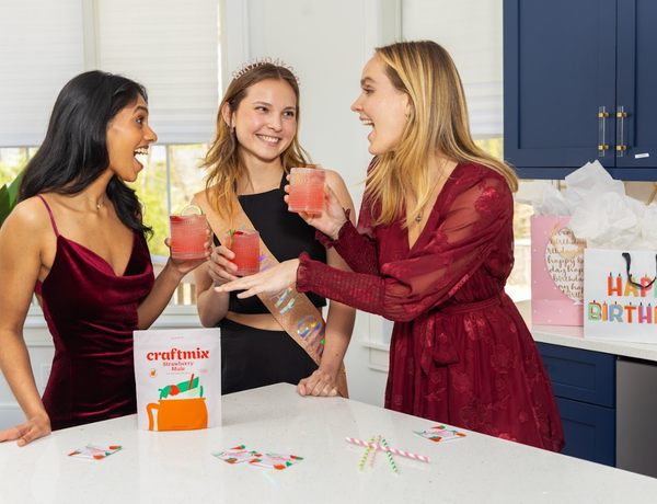 Strawberry Mule Cocktail / Mocktail Mixer Single