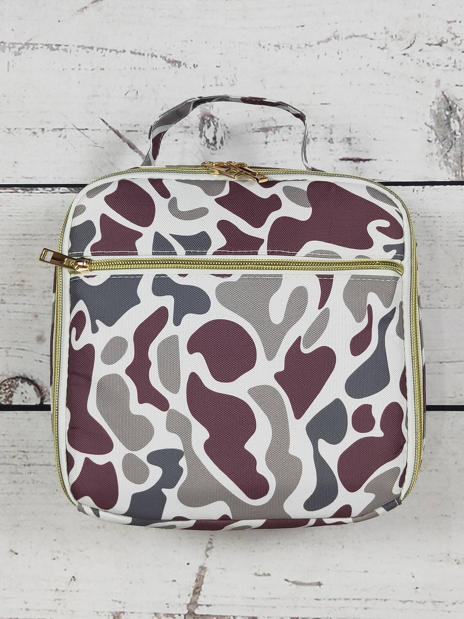 Camouflage Kids Lunch Boxes Bag