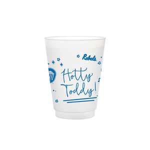 Ole Miss Frosted Flex Party Cups (8-Pack): MS401242