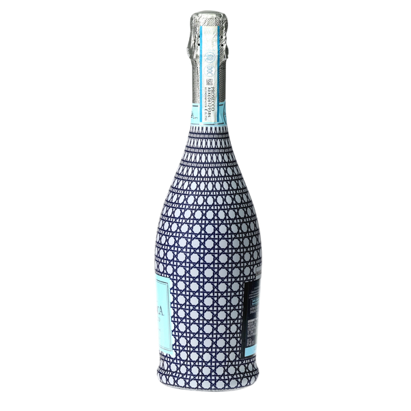Beau Bottles Navy and White Cane - Prosecco Collection