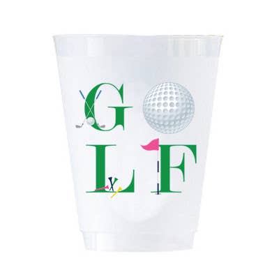 Golf Icons Shatterproof Cups