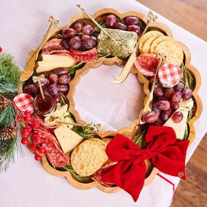 Wreath Cheese Board