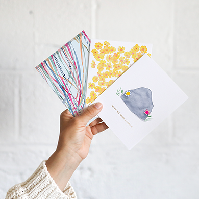 Blue Birds Anniversary Greeting Card