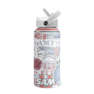 Samford University 32 oz Insulated Water Bottle