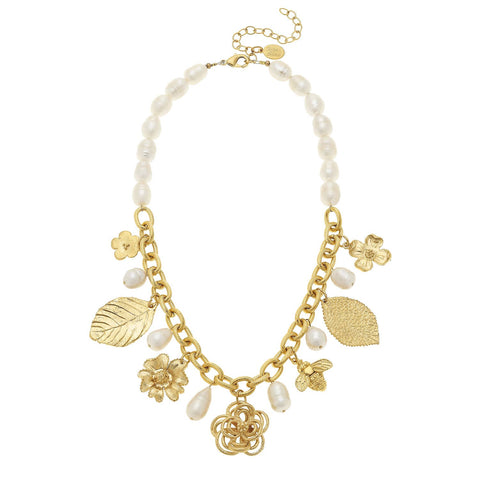 Susan Shaw Flora Necklace 3371W
