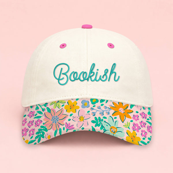 Custom Homewood Embroidered Hat | Blush Rainbow Thistle: Bold Outline / Hot Pink