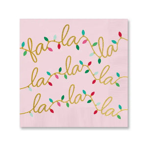Fa La La Cocktail Napkin