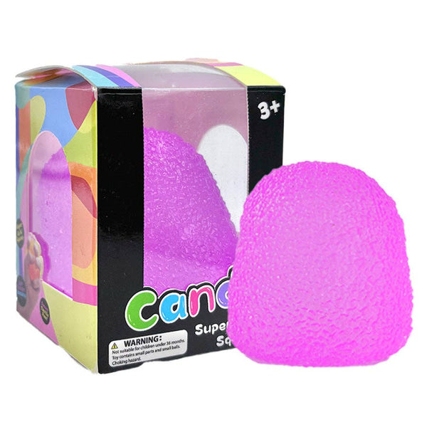 Cube Teardrop Blue Squishy