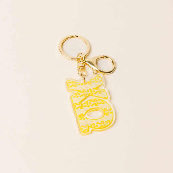 Sorority Acrylic Keychain Alpha Chi Omega