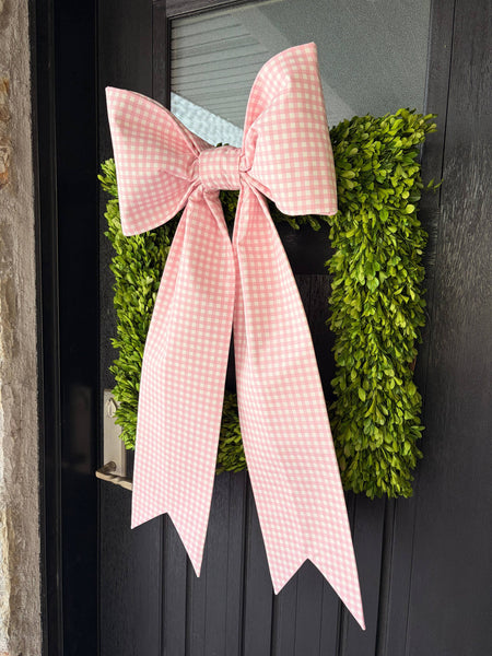 The Pink Pâtisserie Gingham Bow
