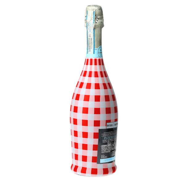 Beau Bottles Red and White Gingham - Prosecco Collection