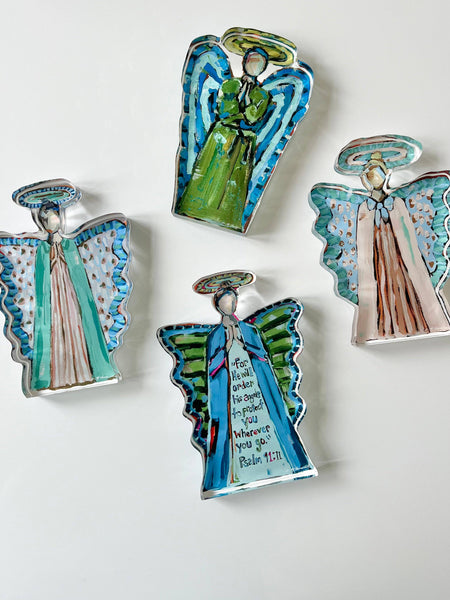 "Heavenly Angel II" acrylic shelfie: Small