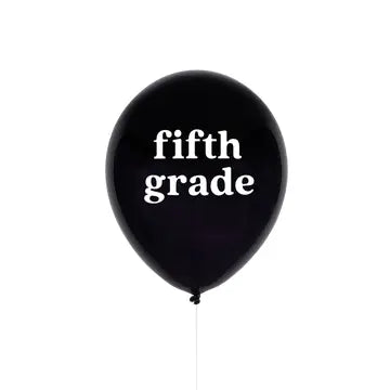 Grade Balloons - Black