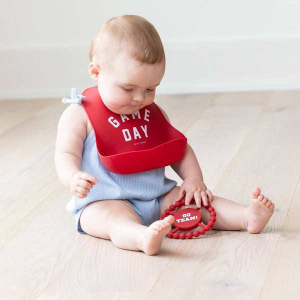 Go Team Happy Teether: Red