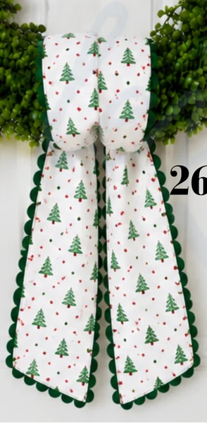 The Merry & Bright Sash Collection - Holly Berries