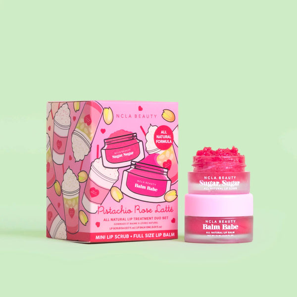 Pistachio Rose Latte Lip Care Set