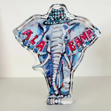 Lauren Dunn Alabama Acrylic Elephant