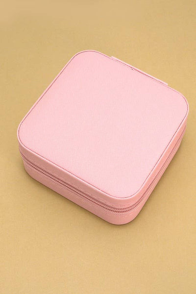 JEWELRY ORGANIZER TRAVEL BOX CASE - Off White