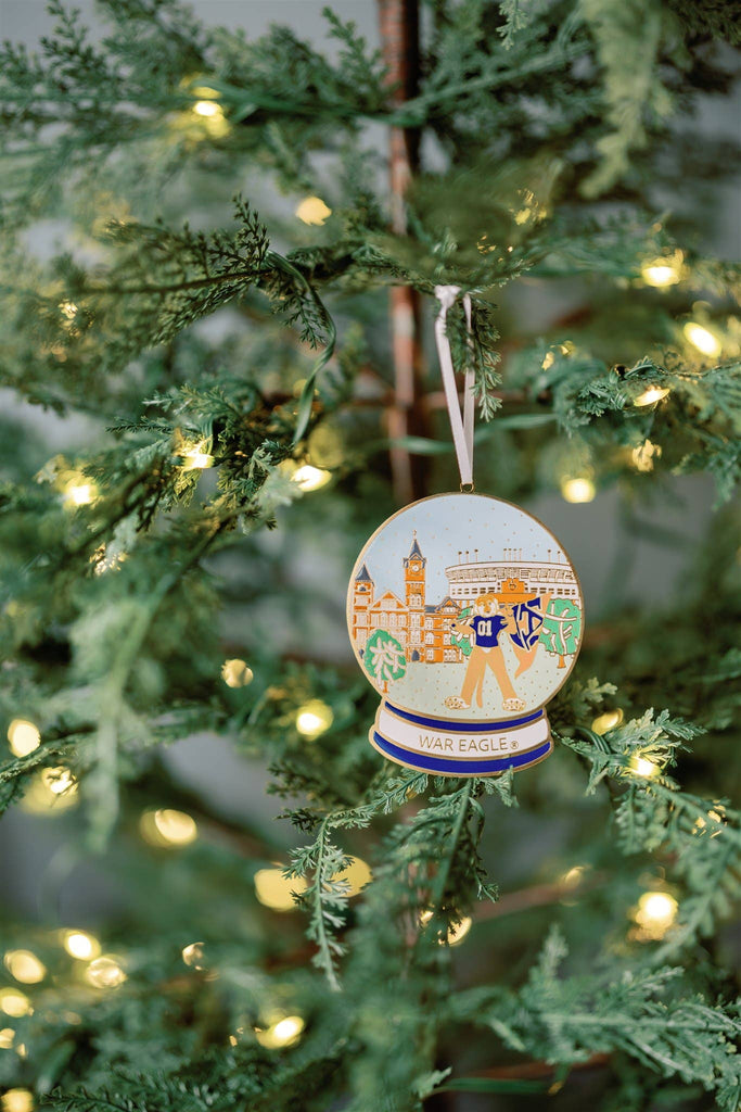 Enamel Auburn University Snow Globe Ornament - Thumbnail 3