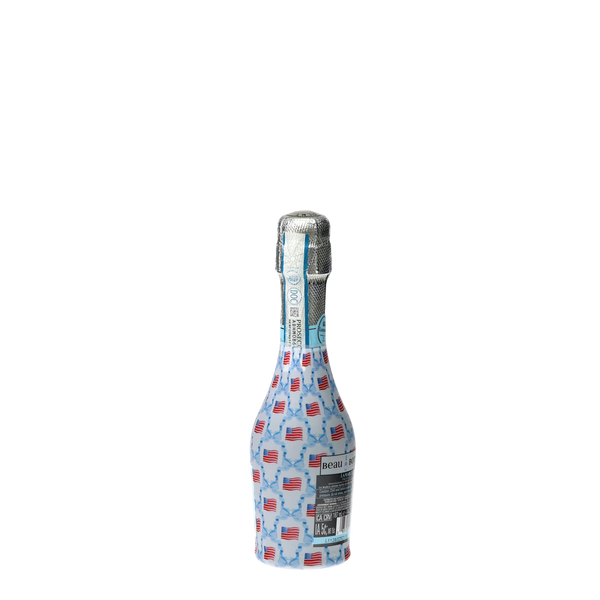 Beau Bottles Flags and Ribbons- MINI Prosecco Collection - Set of 6 (Wraps Only)