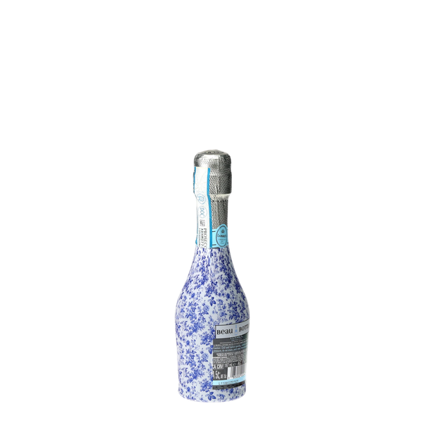 Beau Bottles Blue Floral - MINI Prosecco Collection - Set of 6 (Wraps Only)