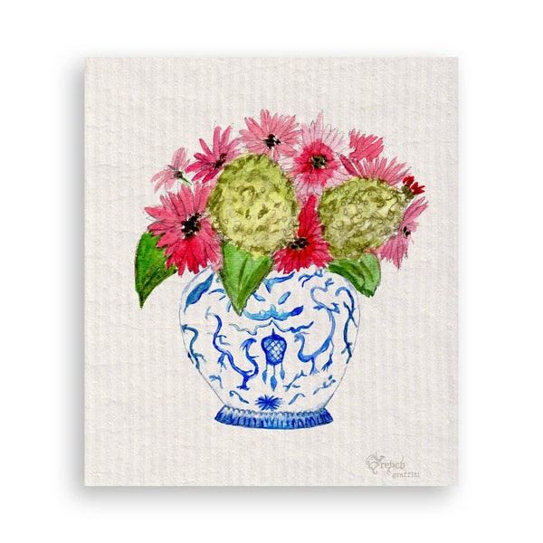 Ginger Jar Bouquet: Notecard / -