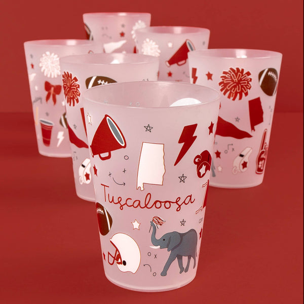 Tuscaloosa Football Game Day 16oz Stadium Cups