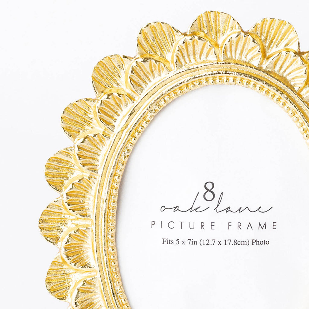 8 Oak Lane Scalloped Picture Frame - Thumbnail 4