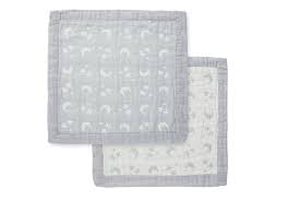 Grey Stars Angel Dear Burp Cloth