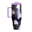 Mary Square Tumbler Ghosts