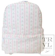 TRVL Backpacker Ribbon Floral Pink