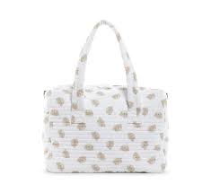 TRVL Quilted Grande Duffel in Teddy Bear