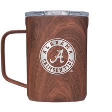 Walnut Wood Alabama Engraved Corkcicle Mug