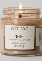 Votivo Teak 2.8 oz Candle