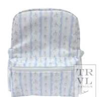 TRVL Mini Backer - Ribbon Floral Blue