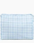TRVL Medium Roadie in Pimlico Plaid Blue