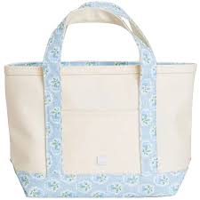TRVL Mini Tote Canvas Coated Petite Fleur