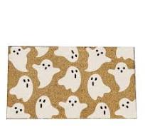 Ghosts Door Mat Mary Square