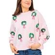 Pink Wreaths Sweatshirt