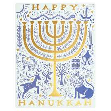 Happy Hanukkah Rifle Paper Card