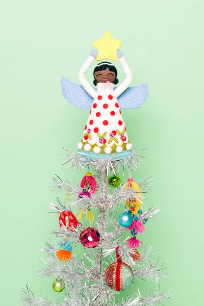 Angel Tree Topper - Simone: Natural