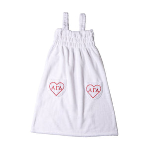 Sorority & Greek Sweet Heart Spa Robe