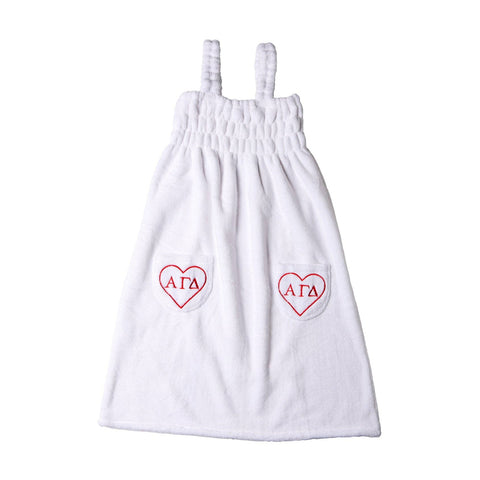 Sorority & Greek Sweet Heart Spa Robe