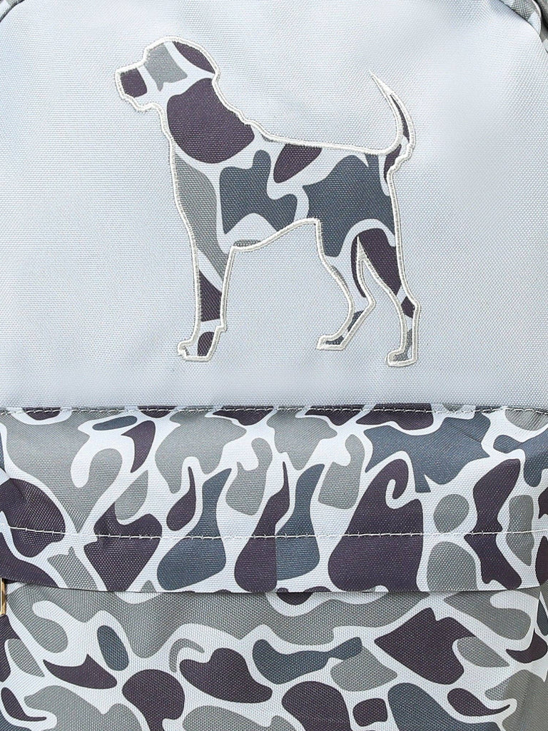 Hunting Dog Appliqué Kids Boys Backpack - Thumbnail 2