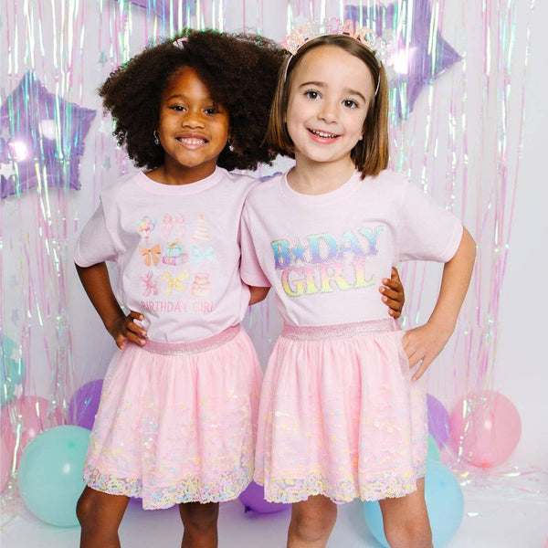 Birthday Girl Cutie Short Sleeve T-Shirt - Ballet - Kids: 12-18M